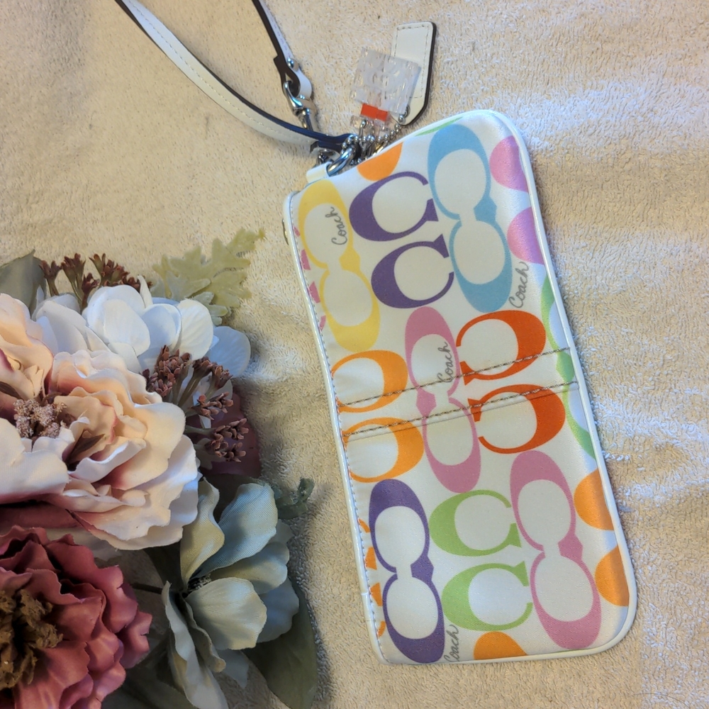 Coach Colorful Wristlet